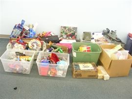 Massive Lot of MISC Toys
