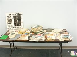 Large Lot of Vintage Paper Items
