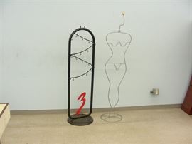 2 Modern Retail Store Racks Displays
