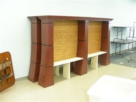 2 Large Retail Designer Display Racks/Shelves
