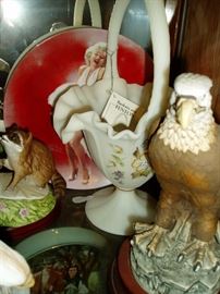 Fenton Basket with handle