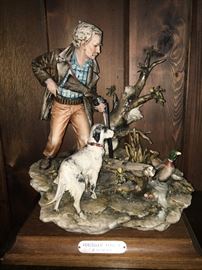 Capodimonte Porcellane Principe "il cacciatore", Italy
