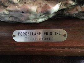 Capodimonte Porcellane Principe "il cacciatore", Italy
