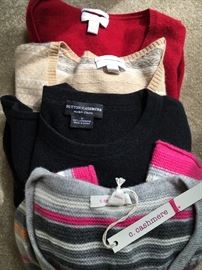 Cashmere sweaters