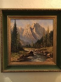 Superlative oil on canvas - signed by artist. Unbelievable detail. 