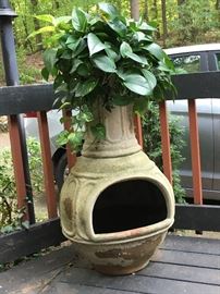 Big ol' chiminea