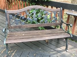 Outdoor bench -heavy