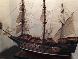 HUGE model ship!