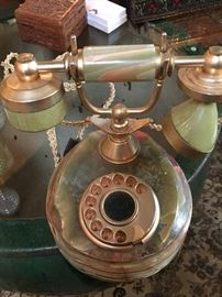 cool old telephone -- agate 