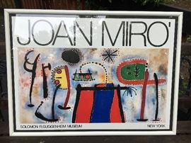 Miro print - Italy 1986