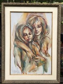 Hyacinthe -- oil on canvas