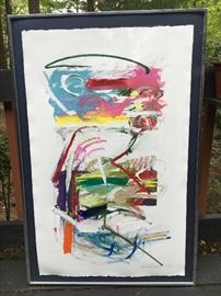 Linda Dumont Abstract - large, signed