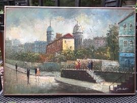 Gustav Kohar oil on canvas