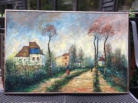 Oil on Canvas - looks like Kohar but it is not -- signed by artist 