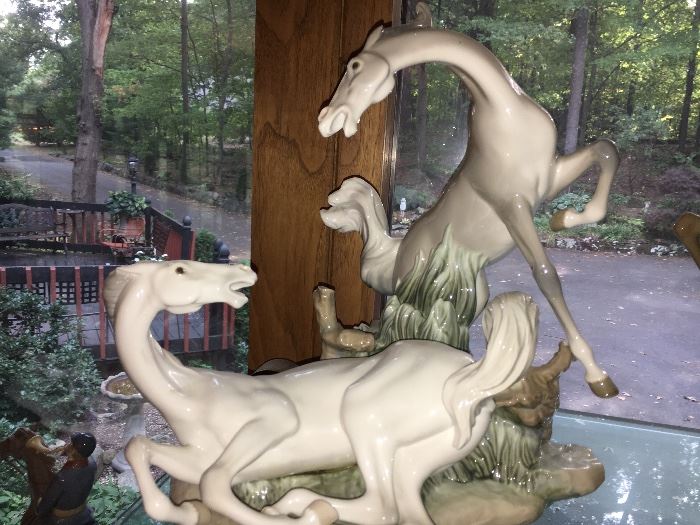 Lladro 1021 "Playful Horses" 