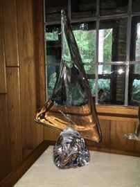 Hand blown sail -- Sweden