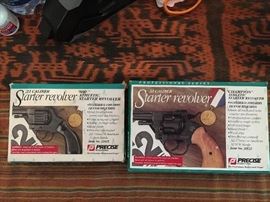 Precision International Starting Pistols, 22 and 32.