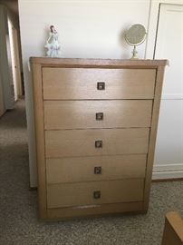 Architectural Modern by Morris 1950s chest of drawers