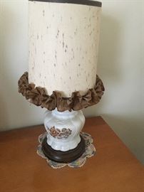 lots of vintage lamps