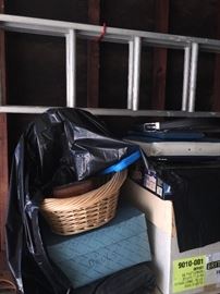 one of several ladders