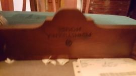 Dining chair marking