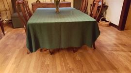 Pennsylvania House dining room table & Six Chairs
