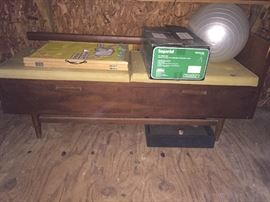 MCM bench storage seat! 