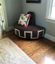 A pair of Cinema/Lobby style benches. Put them together to make a conversation circle!