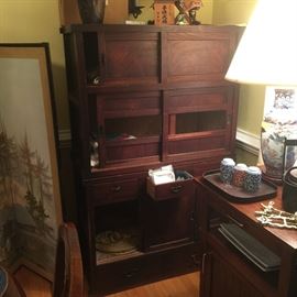 Chatansu- Japanese Kitchen Cabinet