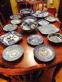 Assorted Canton Dishes - Most over 100 years old 