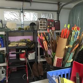 Arrows, Hunting and Camping Gear