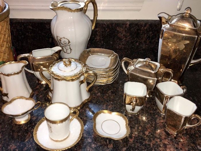 Antique tea sets