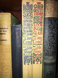 Many contemporary books but also many from late 1800s and early 1900s that are in great shape!