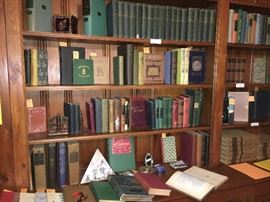 Walls of books! Most a dollar or two -- some are specially priced!