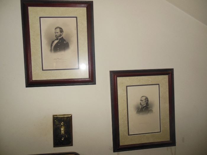 Sherman and Custer Vintage