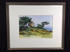 John Ringen watercolor coast 