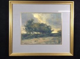 Nancy Bogni framed lithograph