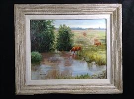 MAVIS WILSON oil on canvas