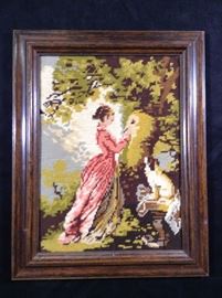 Vintage needlepoint