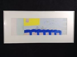 Arthur Messer original artwork. Art Messer was a fine art painter who lived and painted in Seattle until until his death in 2014. His original paintings have been widely collected in North America and Europe since the early 1980s. He was best known for his use of strong color and shapes in the Post-Impressionism or Fauvist tradition.