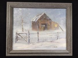 A. Agledal signed artwork