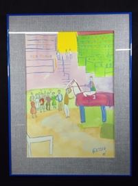 Art Messer was a fine art painter who lived and painted in Seattle until until his death in 2014. His original paintings have been widely collected in North America and Europe since the early 1980s. He was best known for his use of strong color and shapes in the Post-Impressionism or Fauvist tradition.