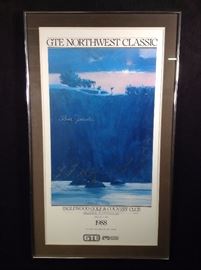 GET Northwest Classic signed golf poster