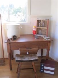 ANTIQUE BAKERS TABLE