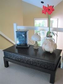 Carved Coffee Table.