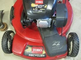 Toro Lawn Mower.