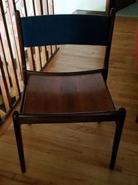 Mid Century modern rosewood chair