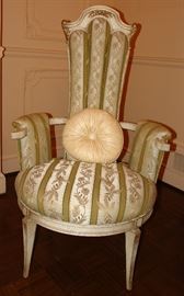 Unusual French chair