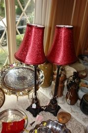 Pair of side lamps