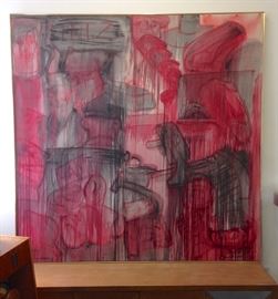 Grace Hartigan Abstract Oil Painting